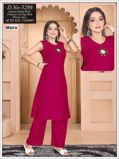 Design 5285-5291 Maira Vetican Co Ord Set Supplier