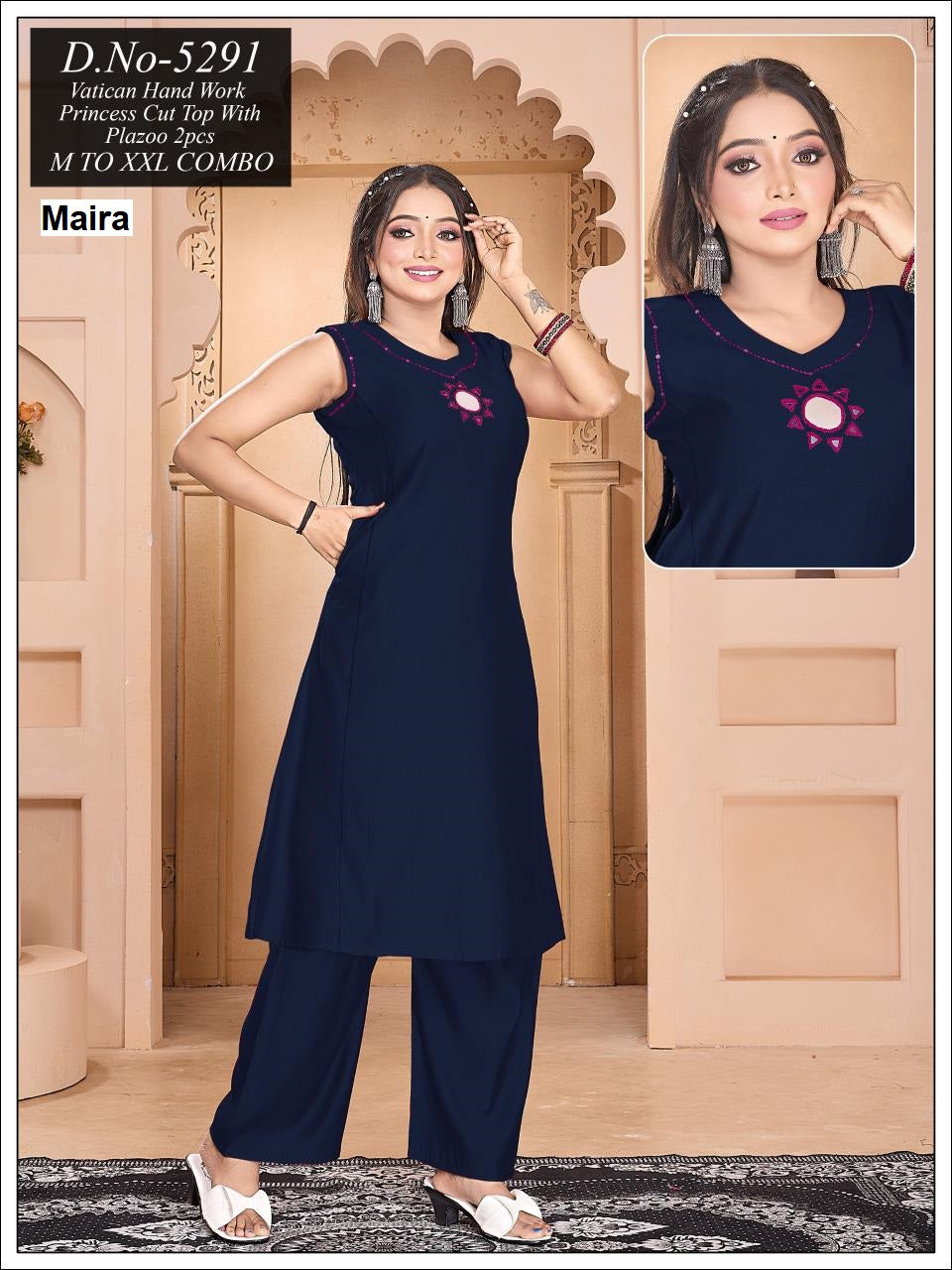 Design 5285-5291 Maira Vetican Co Ord Set Supplier
