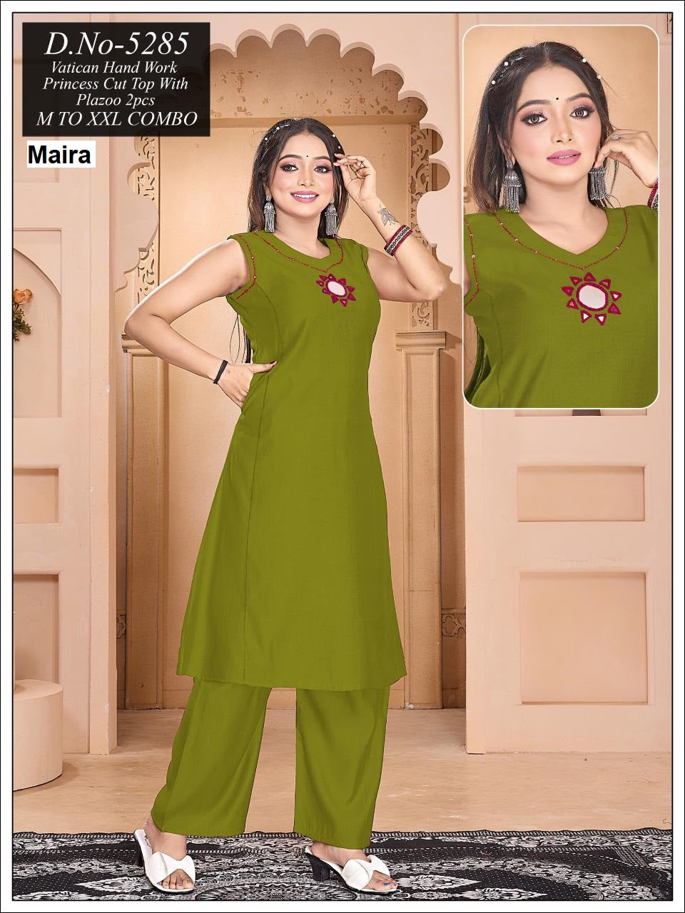 Design 5285-5291 Maira Vetican Co Ord Set Supplier