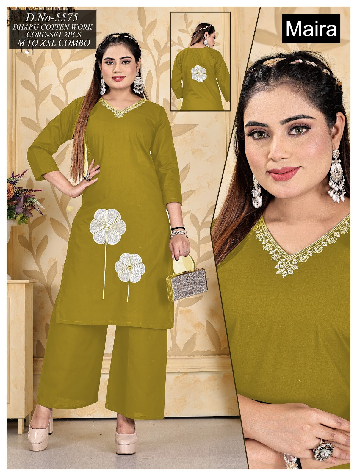 Design 5573-5580 Maira Cotton Co Ord Set Manufacturer Gujarat