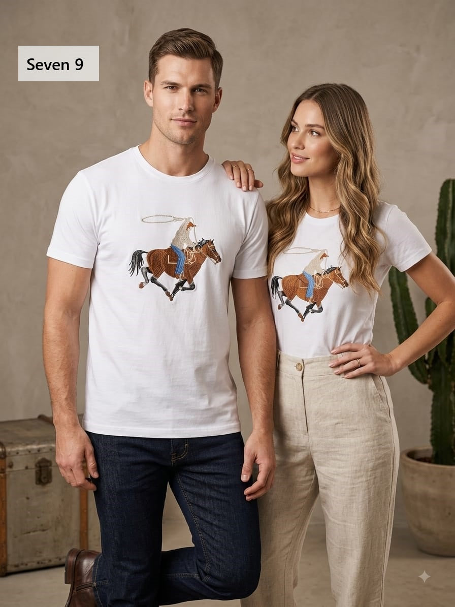 Design 5657 Plain Seven 9 Interlock Mens Tshirts Supplier India