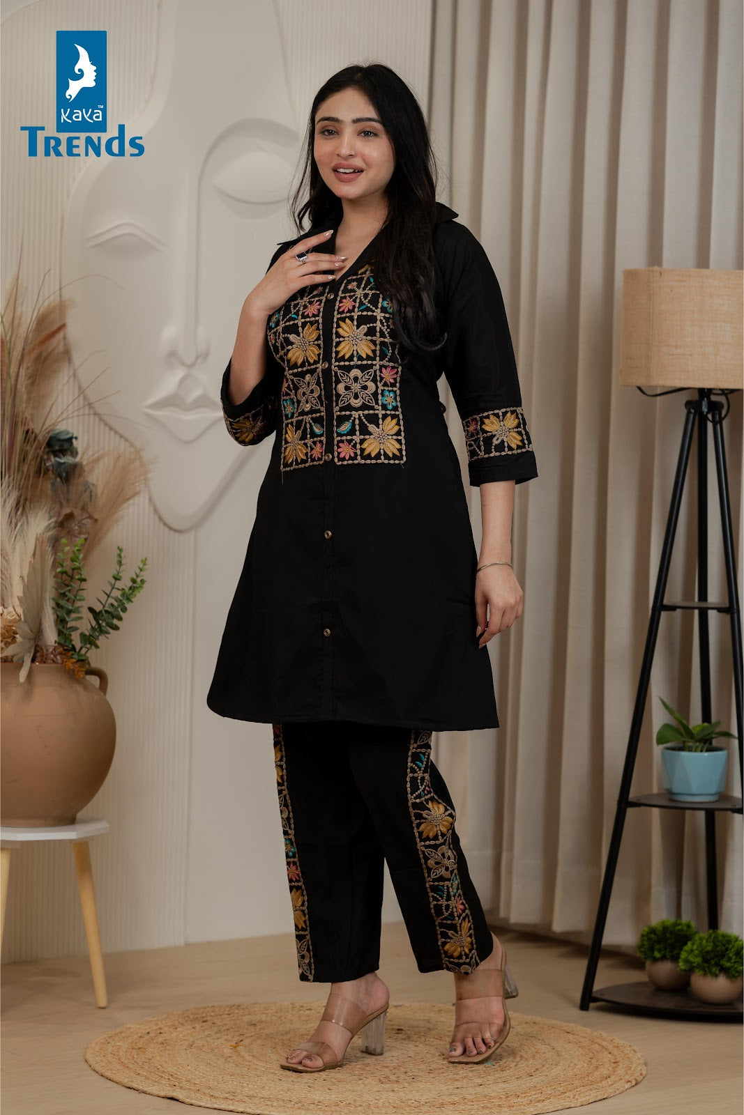 Design 5798 Kaya Roman Co Ord Set Wholesale Price