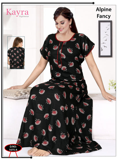 Design 5 Kayra Adit Alpine Night Gowns Wholesale