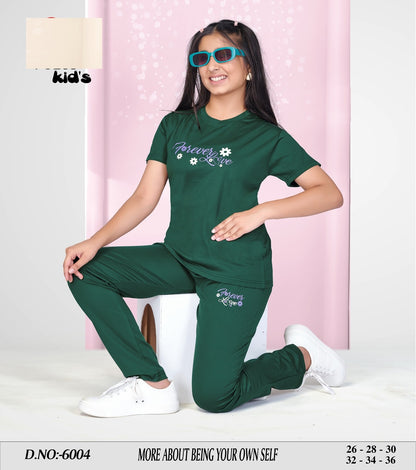 Design 6001-6006 Vp Tencil Girls Night Suits Manufacturer Gujarat