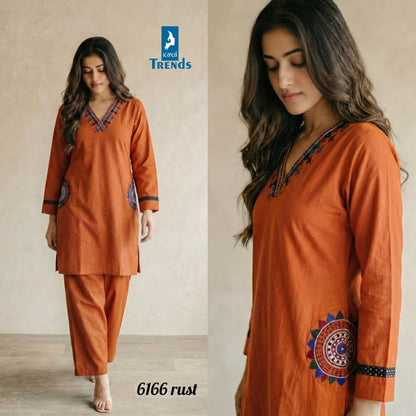 Design 6166 Kaya Cotton Co Ord Set Wholesaler