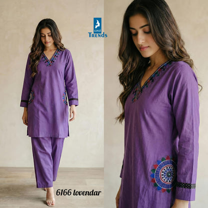 Design 6166 Kaya Cotton Co Ord Set Wholesaler