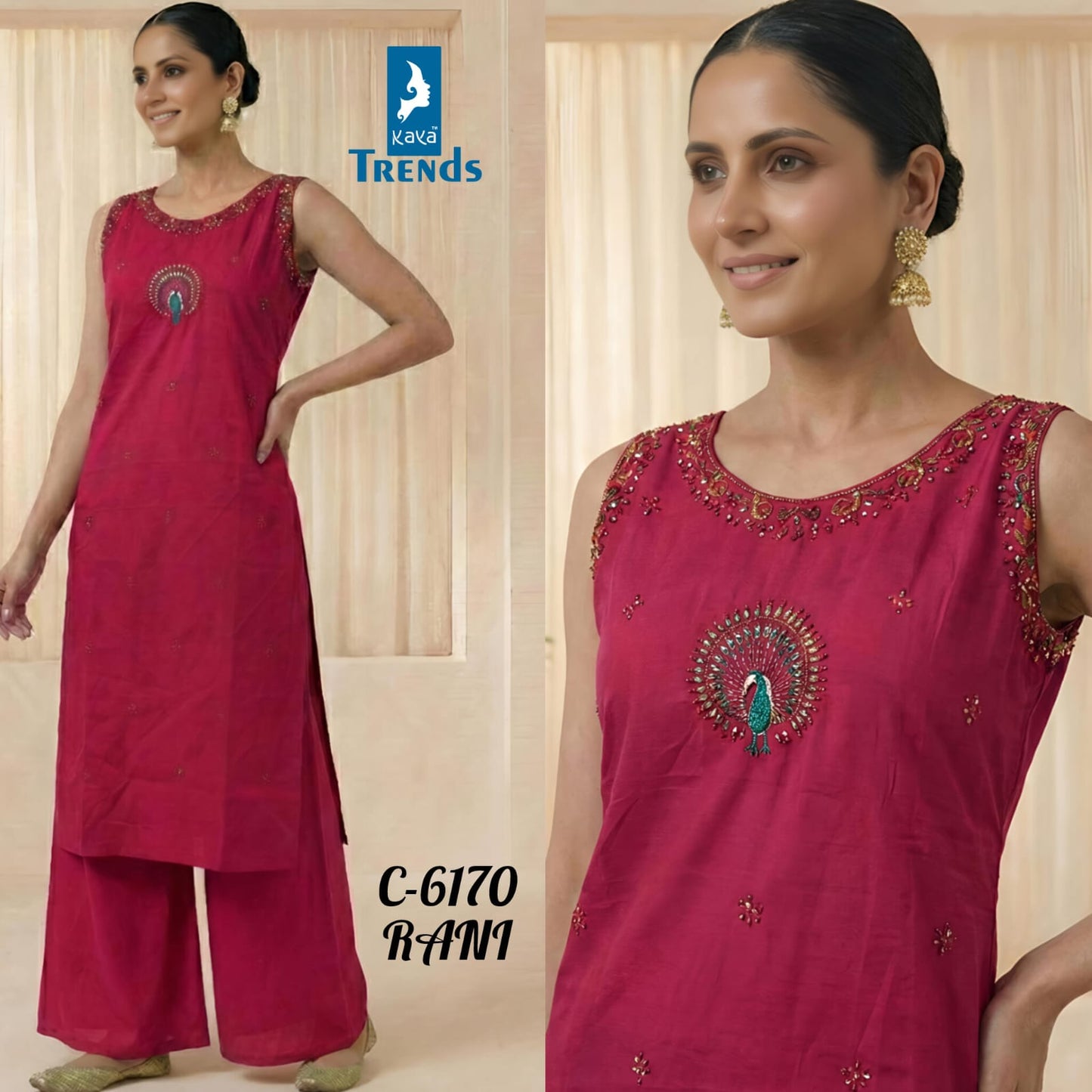 Design 6170 Kaya Cotton Co Ord Set Wholesaler