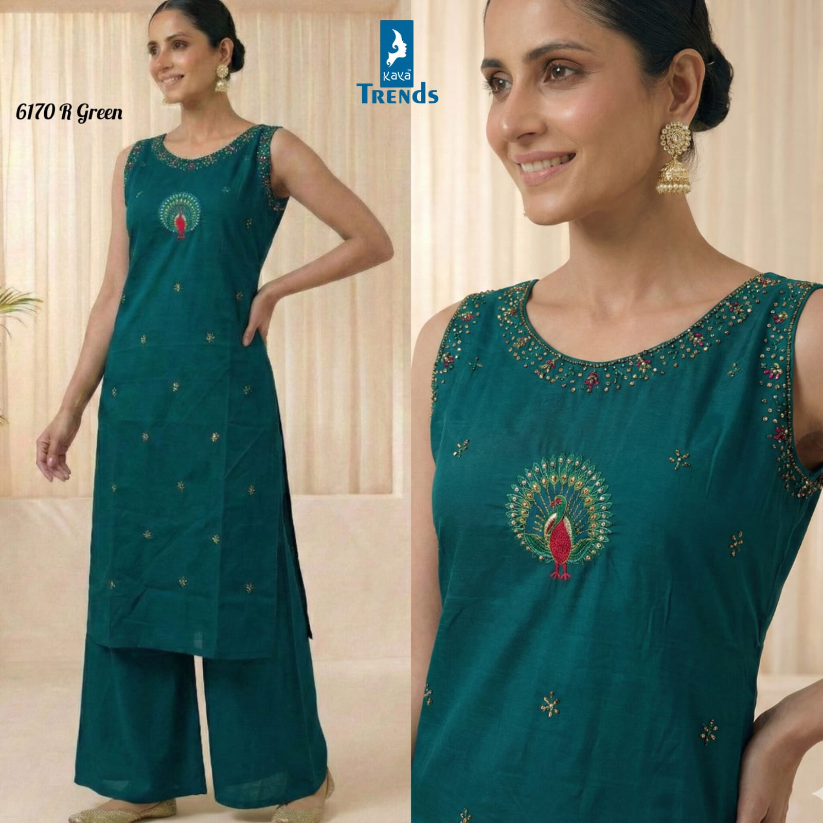 Design 6170 Kaya Cotton Co Ord Set Wholesaler