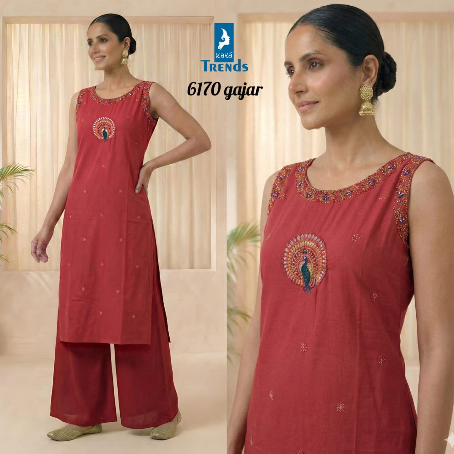 Design 6170 Kaya Cotton Co Ord Set Wholesaler