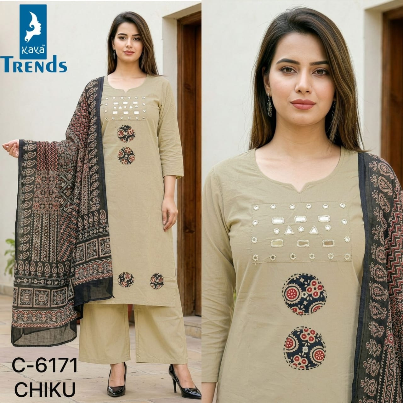 Design 6171 Kaya Trends Readymade Pant Style Suits Wholesaler