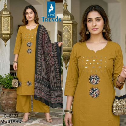 Design 6171 Kaya Trends Readymade Pant Style Suits Wholesaler