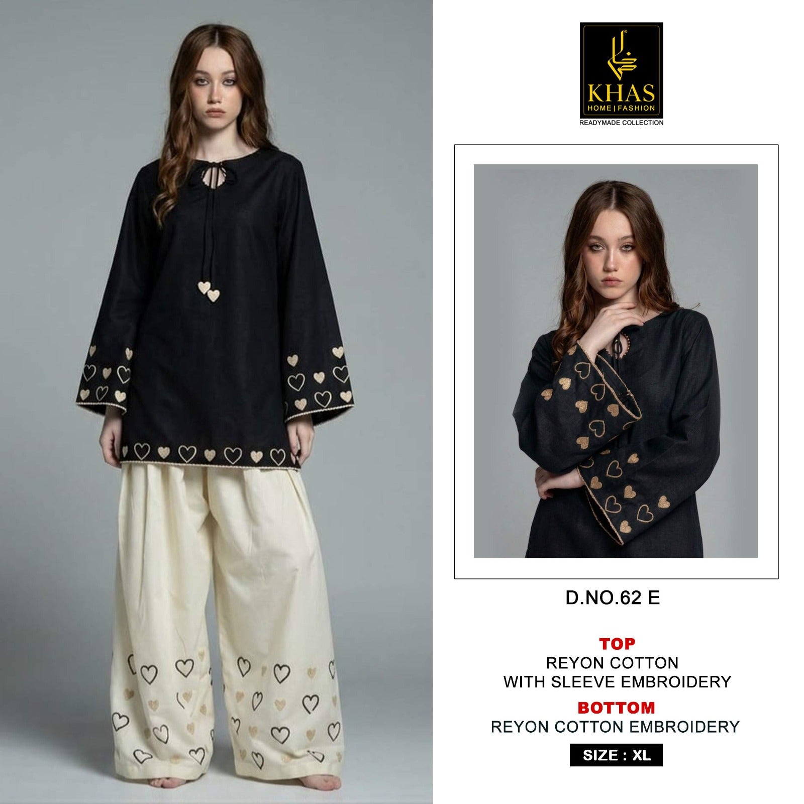 Design 62 Khas Reyon Kurti Bottom Set Manufacturer