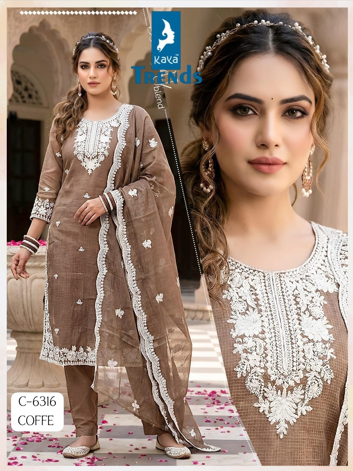 Design 6316 Kaya Trends Readymade Pant Style Suits Manufacturer Gujarat