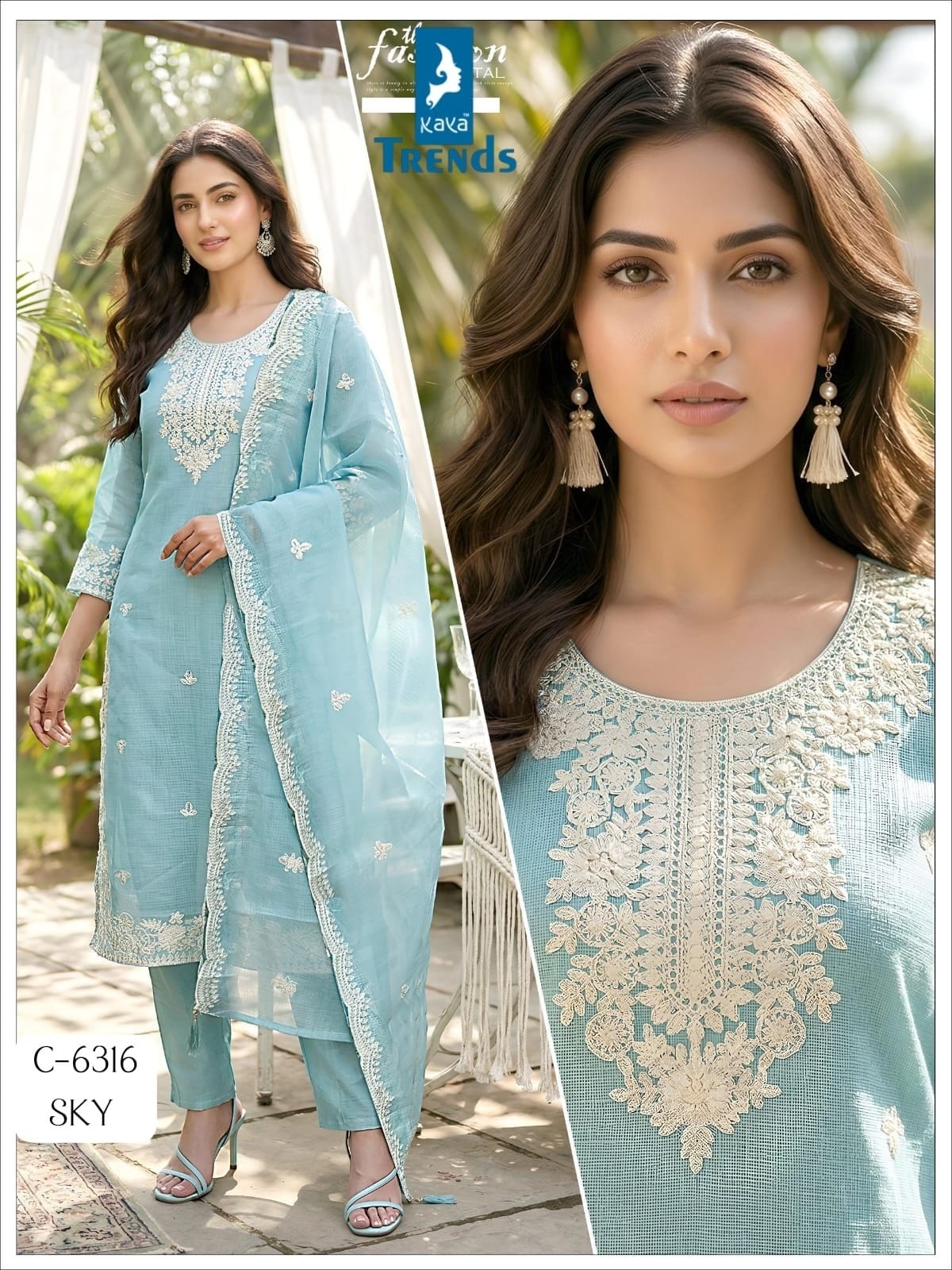 Design 6316 Kaya Trends Readymade Pant Style Suits Manufacturer Gujarat