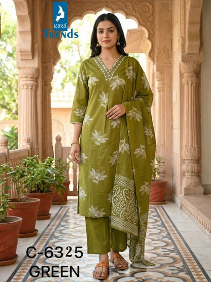 Design 6325 Kaya Trends Readymade Cotton Pant Suits Wholesaler India