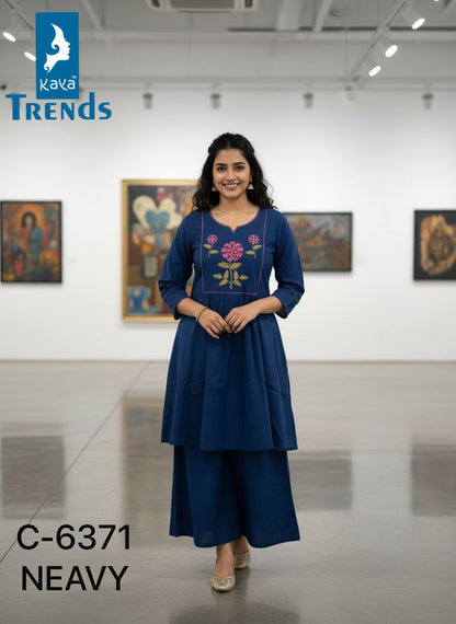 Design 6371 Kaya Trends Cotton Co Ord Set Wholesaler