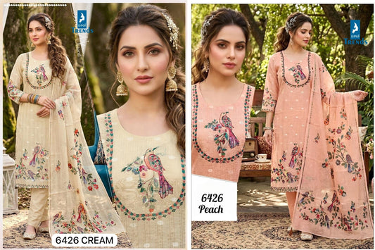 Design 6426 Kaya Trends Kota Checks Readymade Pant Style Suits Supplier India