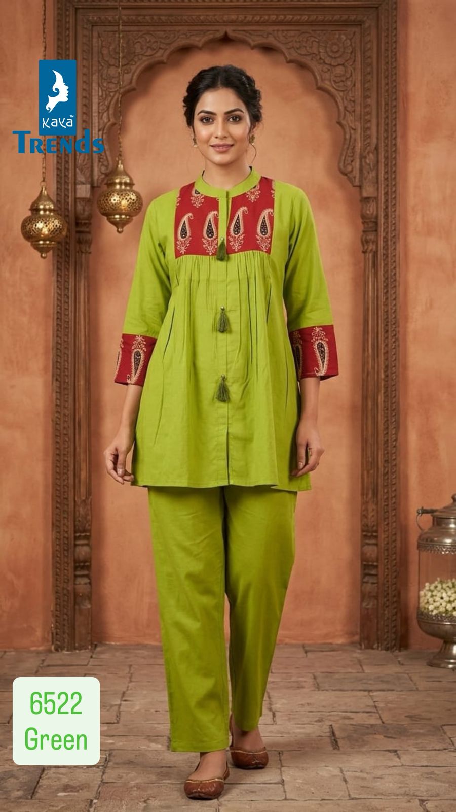 Design 6522 Kaya Trends Dhabu Cotton Co Ord Set Wholesale