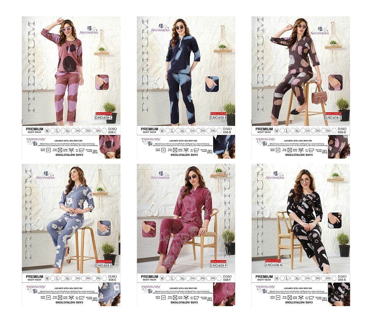 Design 658 Kavyansika Reyon Co Ord Set Manufacturer