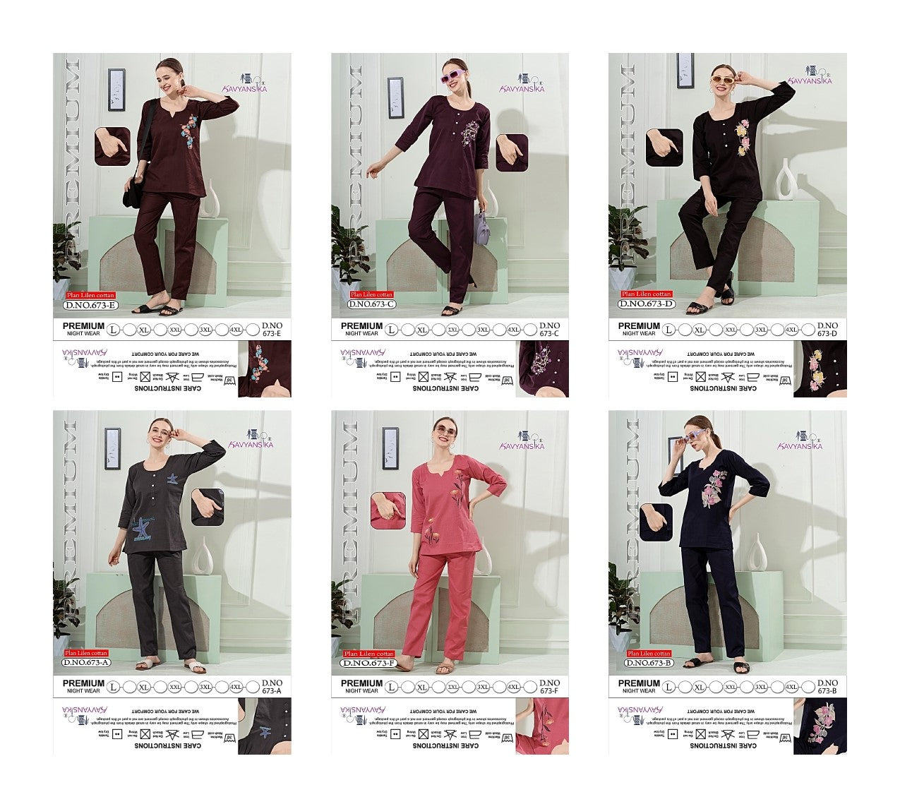 Design 673 Kavyansika Linen Co Ord Set Exporter Gujarat