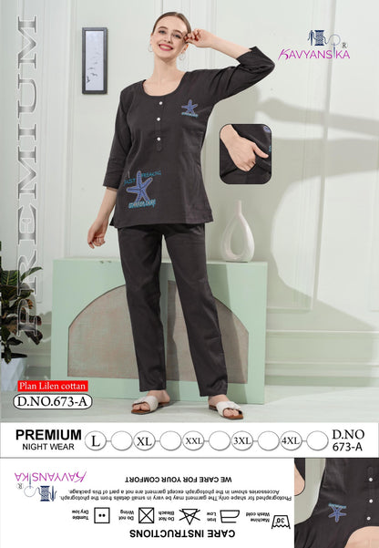 Design 673 Kavyansika Linen Co Ord Set Exporter Gujarat