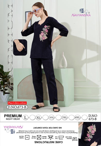 Design 673 Kavyansika Linen Co Ord Set Exporter Gujarat