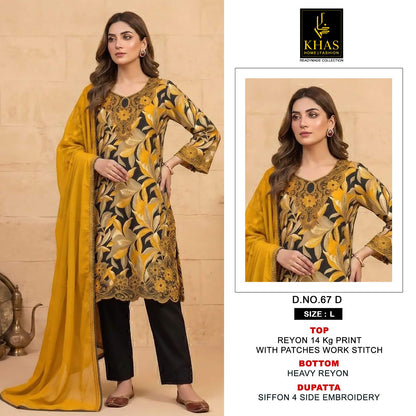 Design 67 Khas Reyon Readymade Pant Style Suits Manufacturer India