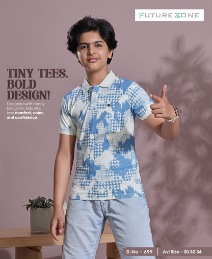 Design 699 Future Zone Boys Tshirt Exporter India