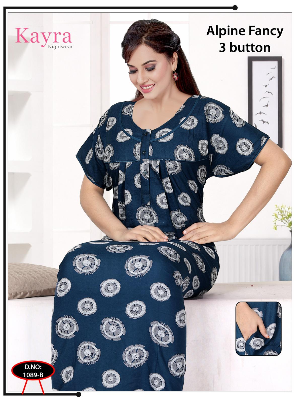 Design 6 Alpine Kayra Adit Night Gowns Manufacturer Gujarat