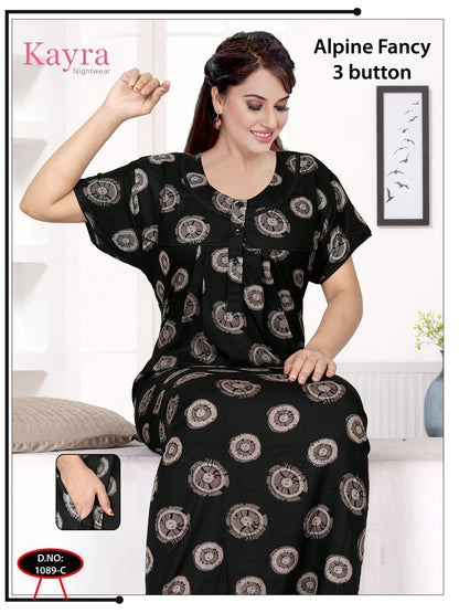 Design 6 Alpine Kayra Adit Night Gowns Manufacturer Gujarat