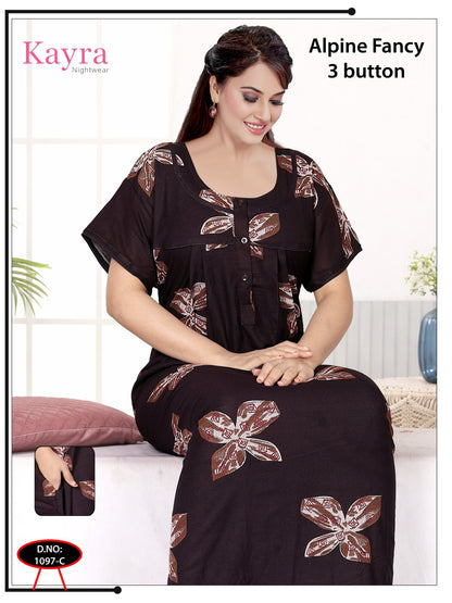 Design 6 Alpine Kayra Adit Night Gowns Manufacturer Gujarat