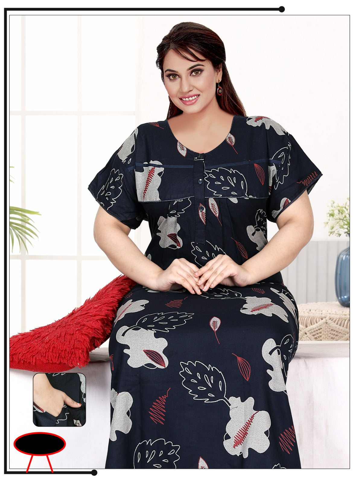 Design 6 Alpine Kayra Adit Night Gowns Manufacturer Gujarat