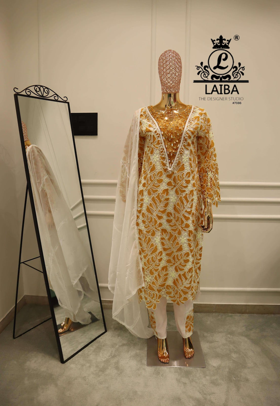 Design 7086 Laiba Imported Pakistani Readymade Suits Wholesale Price