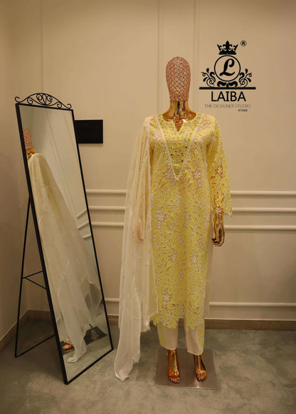 Design 7086 Laiba Imported Pakistani Readymade Suits Wholesale Price