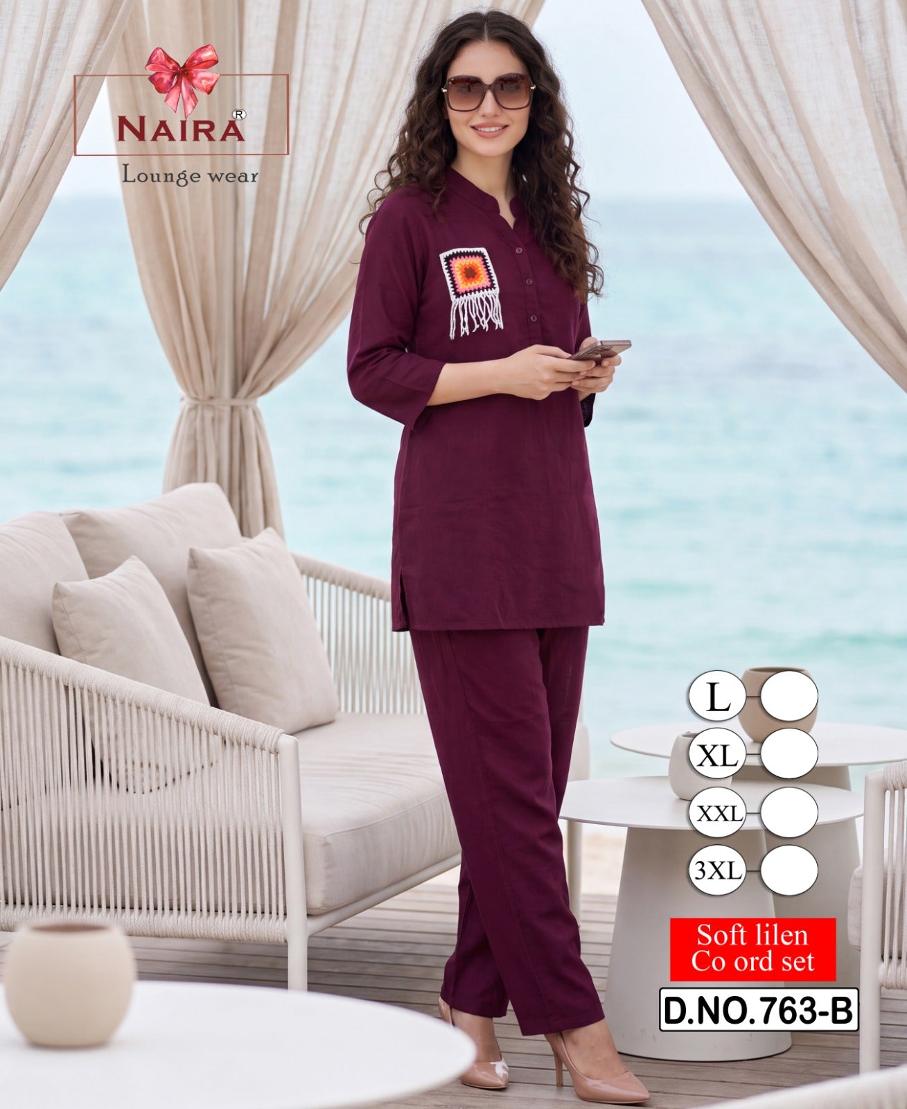 Design 763 Kavyansika Lilen Co Ord Set Wholesale Price