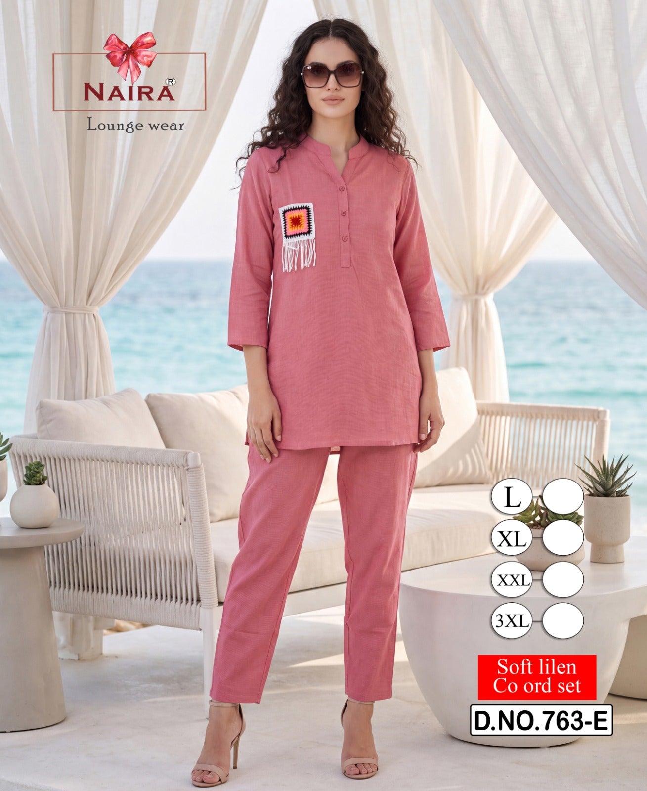 Design 763 Kavyansika Lilen Co Ord Set Wholesale Price