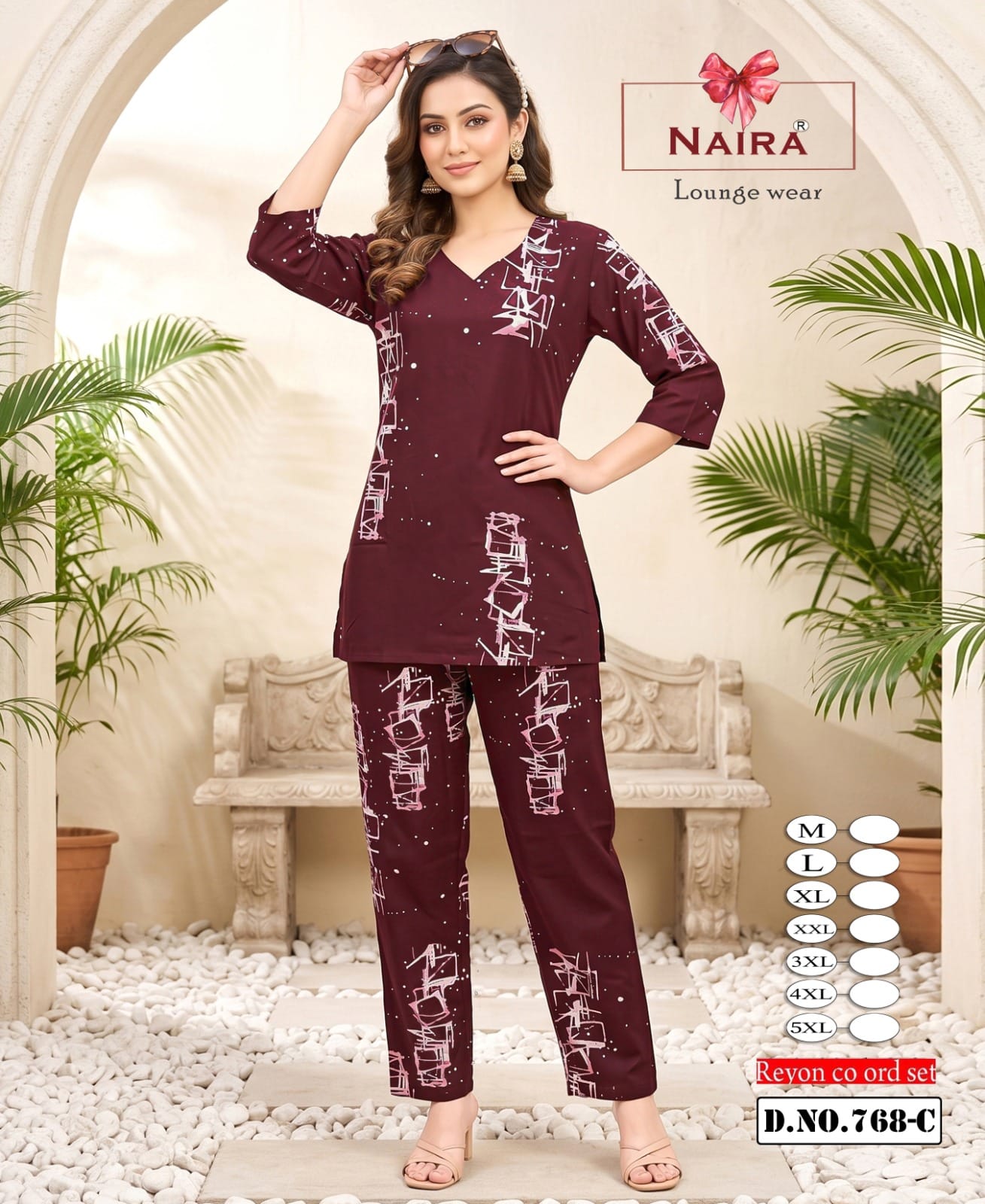 Design 768 Plus Size Kavyansika Rayon 22Kg Co Ord Set Manufacturer