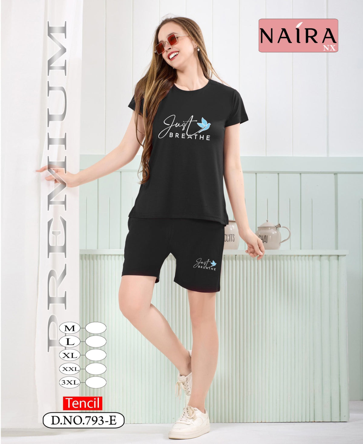 Design 793 Kavyansika Tencil Shorts Night Suits Wholesale