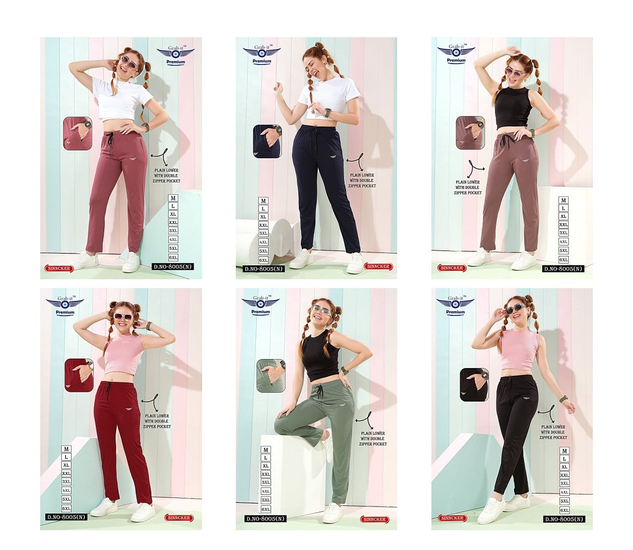 Design 8005 N Grab It Sinker Women Night Lower Wholesale Price