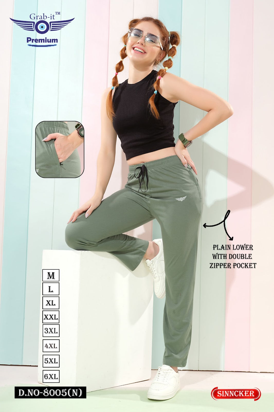 Design 8005 N Grab It Sinker Women Night Lower Wholesale Price