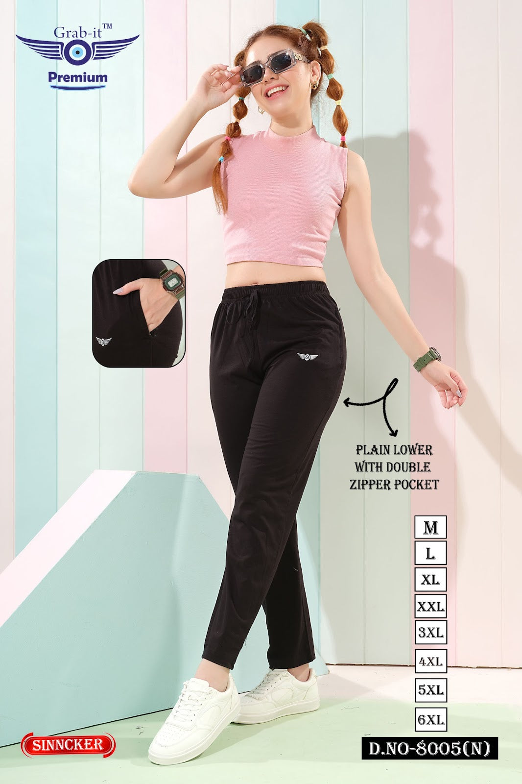 Design 8005 N Grab It Sinker Women Night Lower Wholesale Price