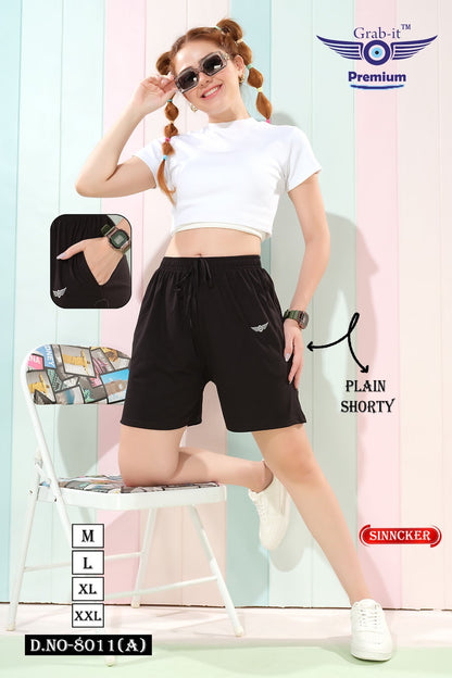 Design 8011 A Grab It Sinker Women Shorts Supplier Gujarat