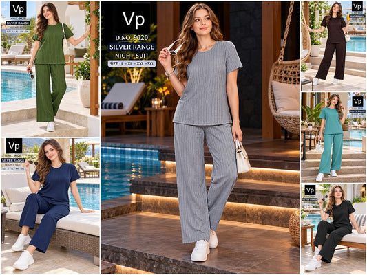 Design 9020 Vp Pyjama Night Suits Wholesaler Gujarat