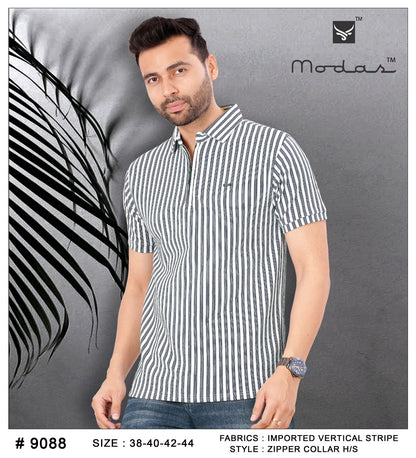 Design 9088 Modas Vertical Mens Tshirts Exporter