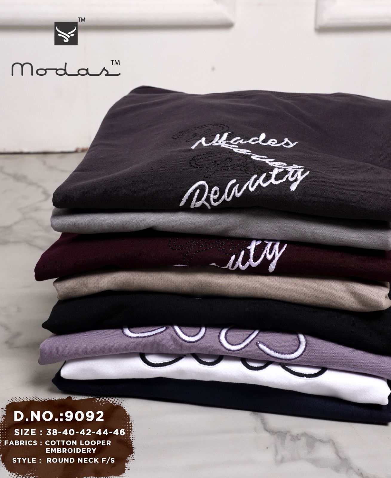 Design 9092 Modas Cotton Looper Mens Tshirts Manufacturer Gujarat