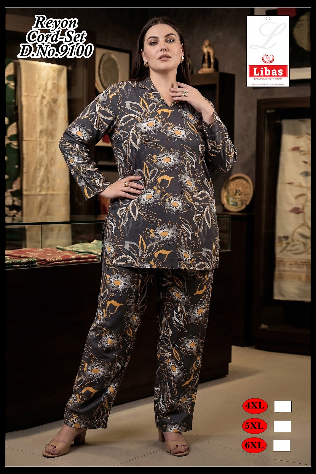 Design 9100 Libas Amiti Rayon 22Kg Co Ord Set Wholesale Price