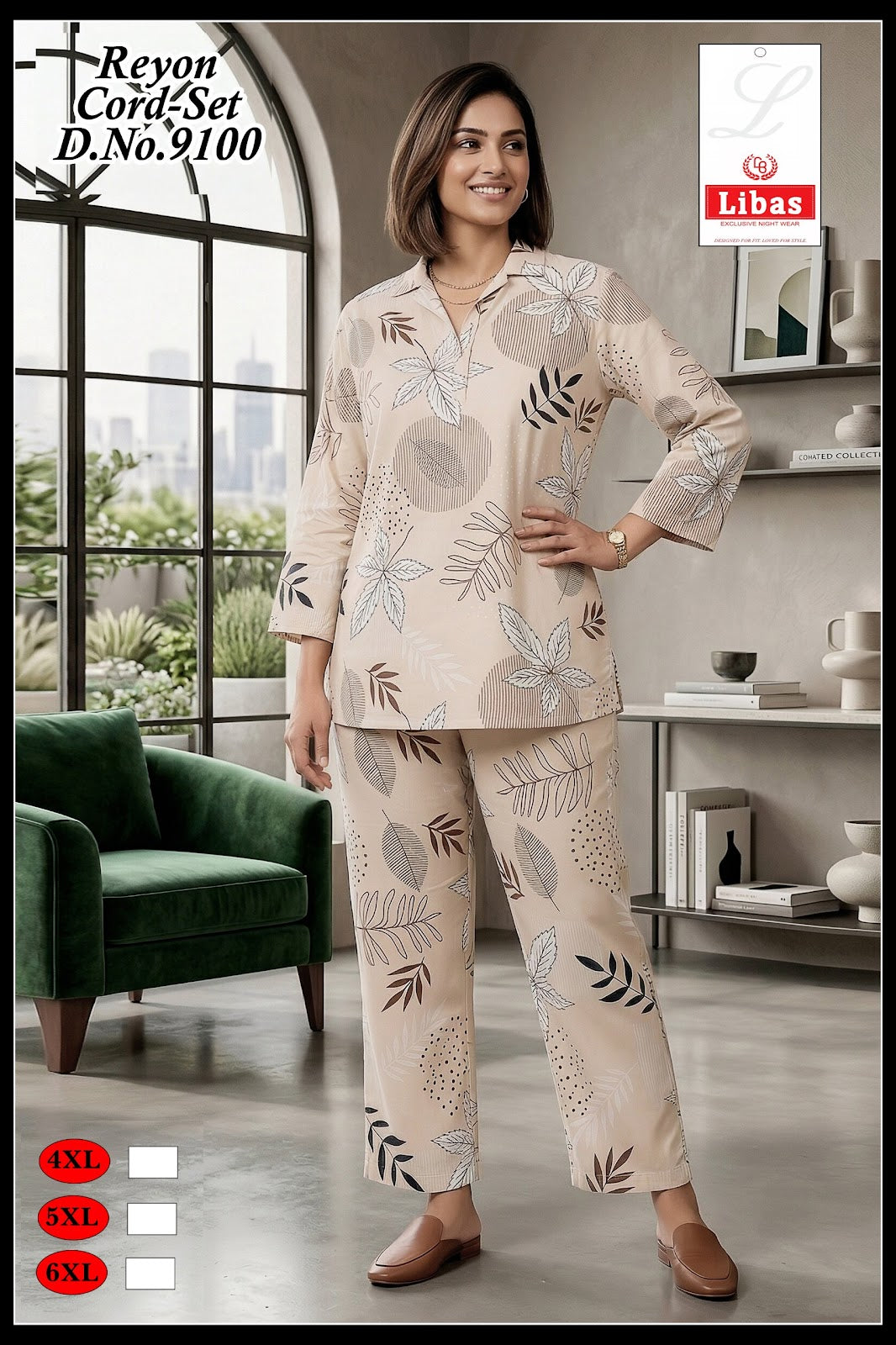 Design 9100 Libas Amiti Rayon 22Kg Co Ord Set Wholesale Price