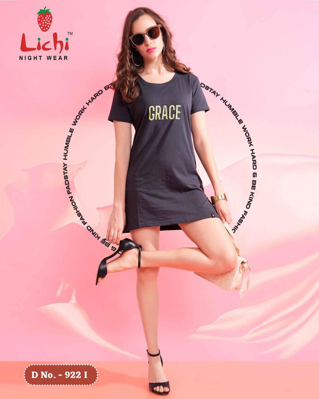 Design 922 Lichi Cotton Women Long Tshirt Supplier Ahmedabad