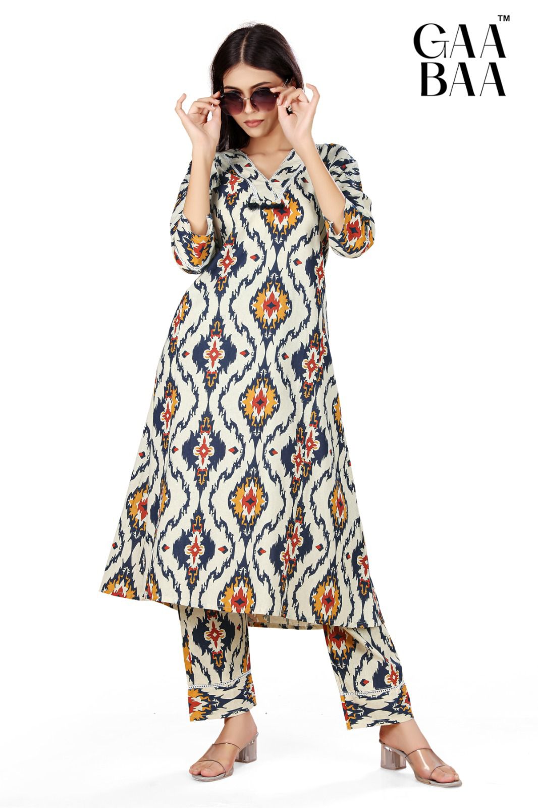 Design 929 Gaabaa Cotton Co Ord Set Manufacturer