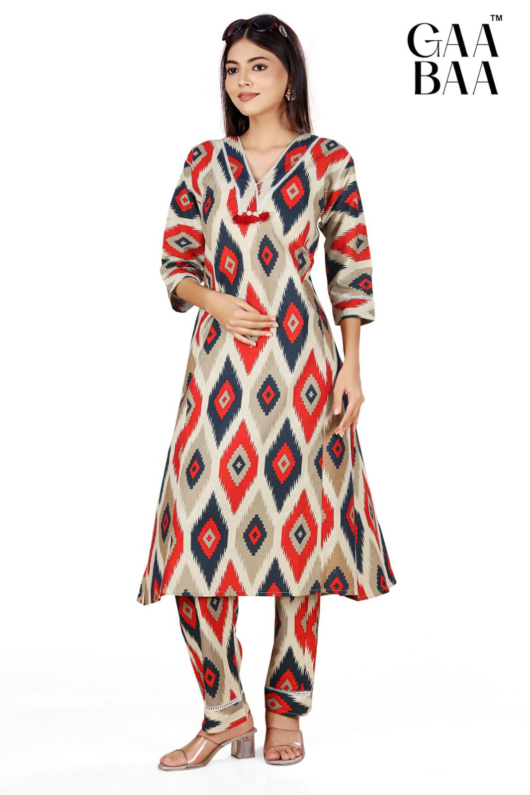 Design 929 Gaabaa Cotton Co Ord Set Manufacturer